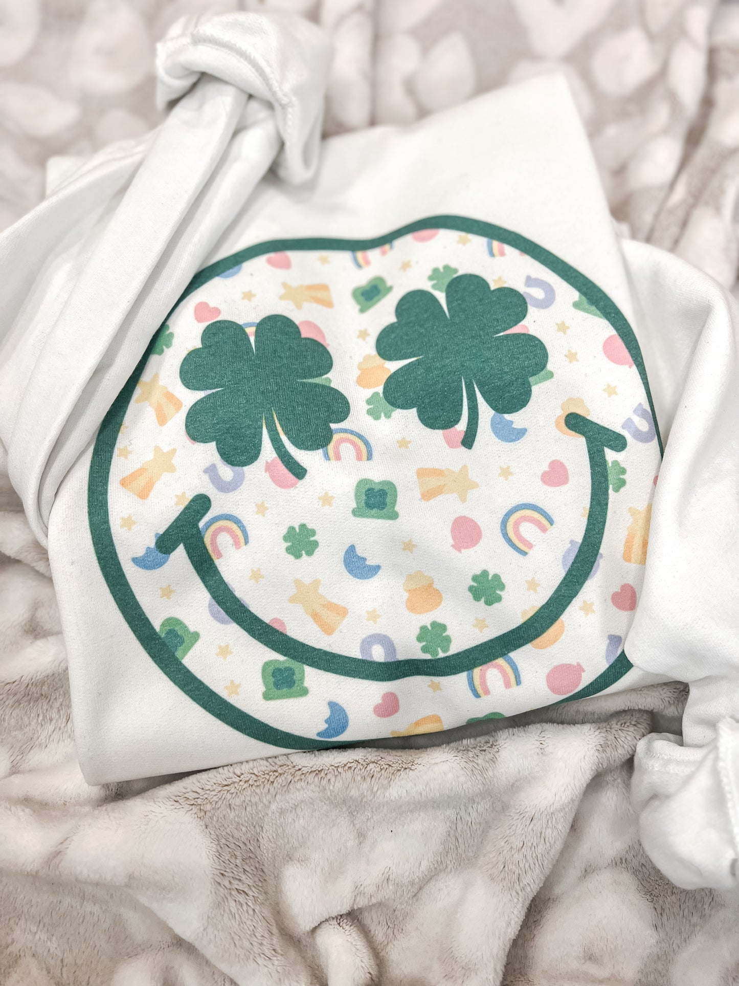 Lucky Charms Smiley Sweatshirt